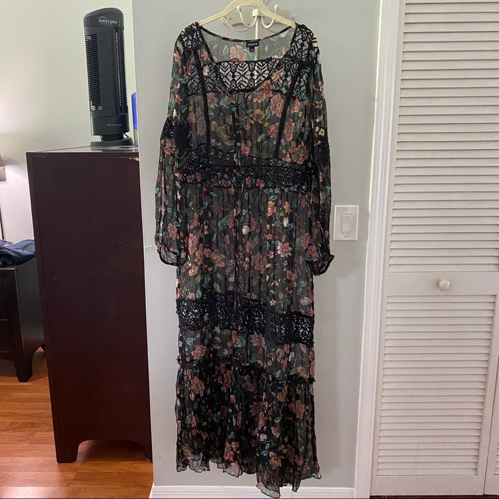 Torrid sheer dress - some damage
